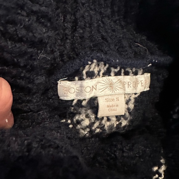 Boston proper turtle neck poncho - Picture 2 of 2